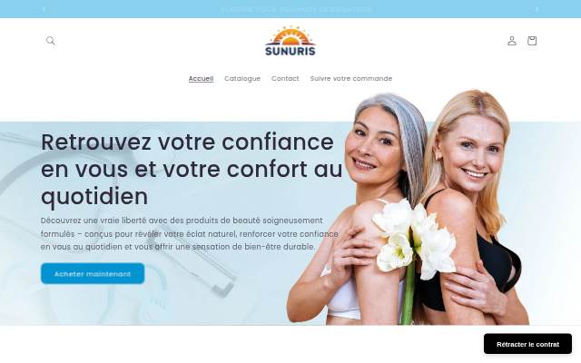 Sunuris LTD storefront
