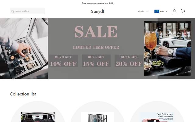Sunydt storefront