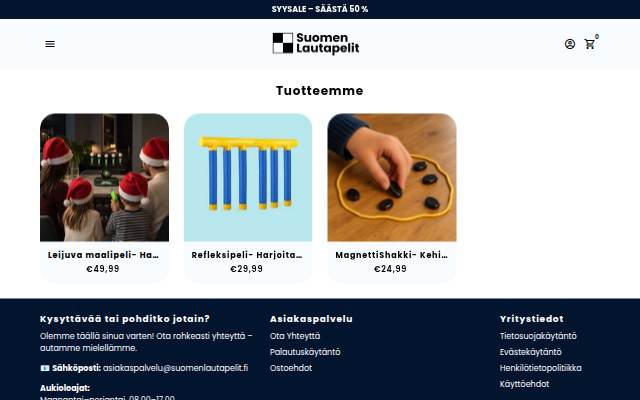 Montra da Suomen Lautapelit