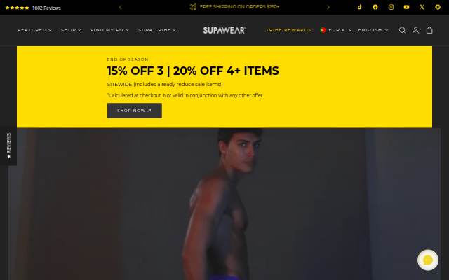 supawear.com storefront