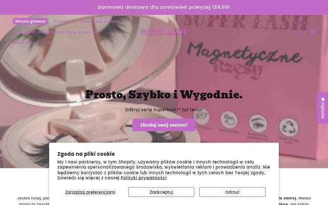 Superlash™ storefront