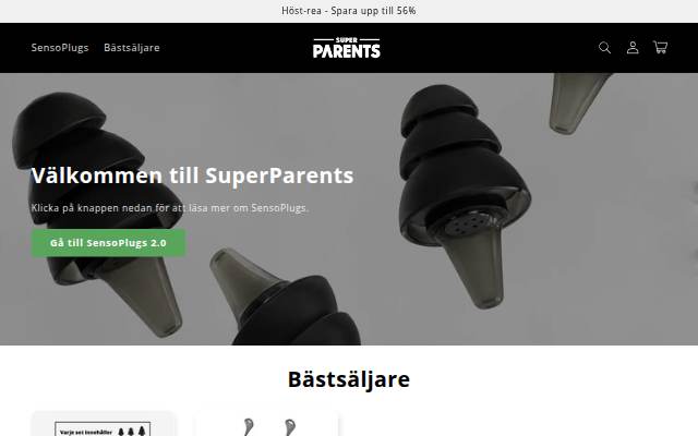 Startseite von SuperParents