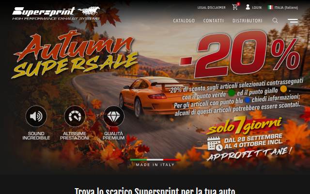 Vitrine de Supersprint