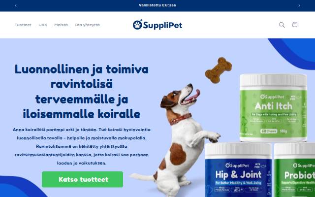Escaparate de SuppliPet