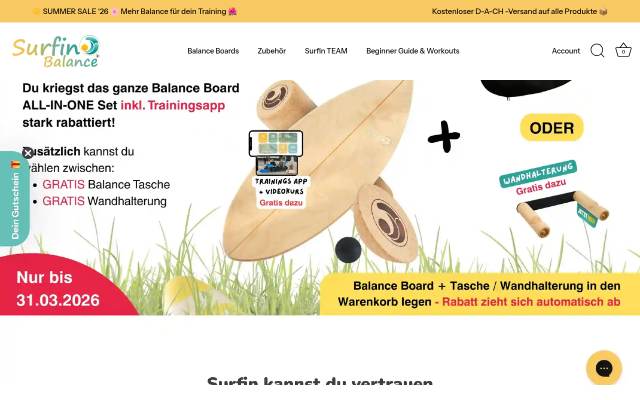 surfinbalance.net storefront