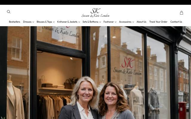 Susan and Kate London storefront