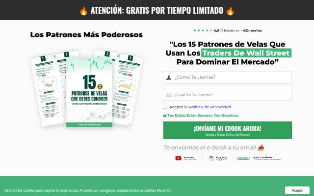 15 Patrones De Velas ¡Descarga El Ebook GRATIS! storefront