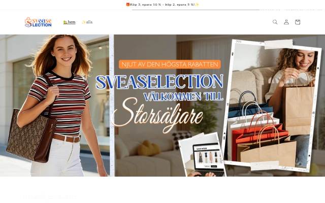 sveaselection storefront