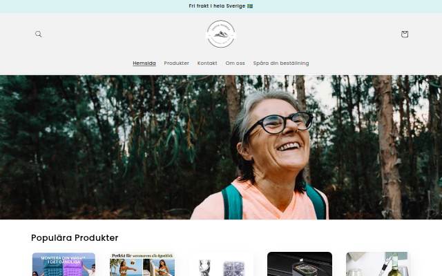 Svelia.se storefront