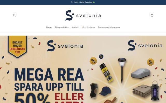 Svelonia storefront