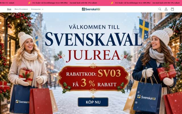 Montra da SvenskaVal