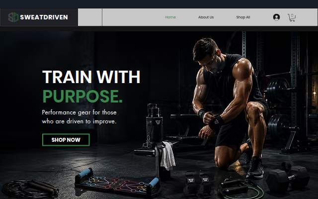 SWEATDRIVEN storefront