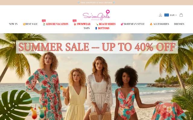 SwimGirlsBoutique storefront