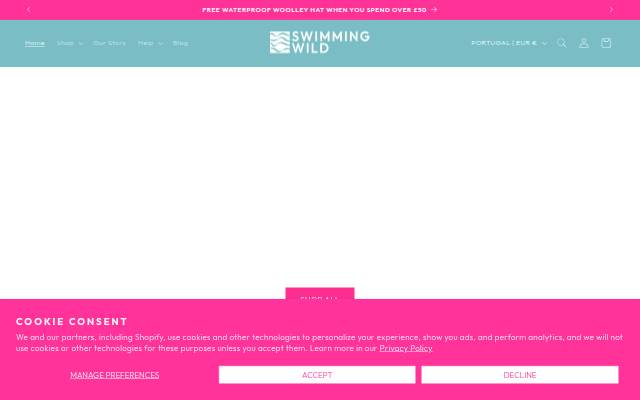 SwimmingWild storefront
