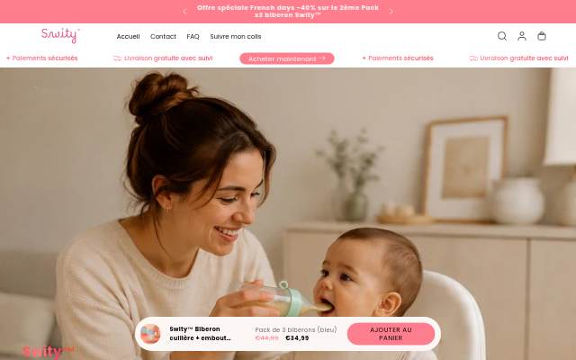 Swity™ storefront
