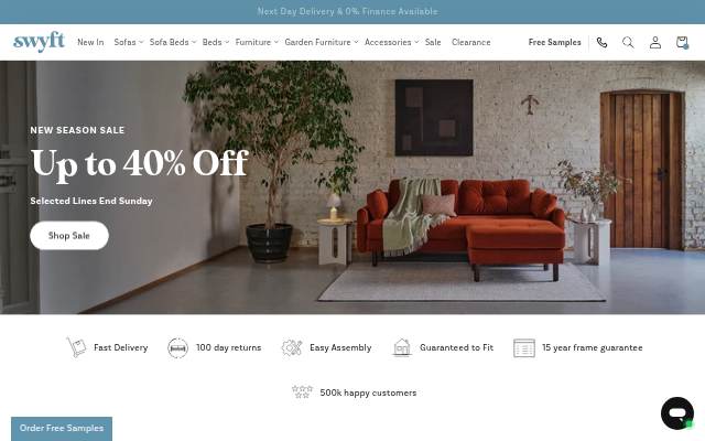 Swyft storefront
