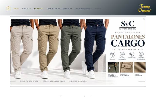 SYCFACTORY storefront