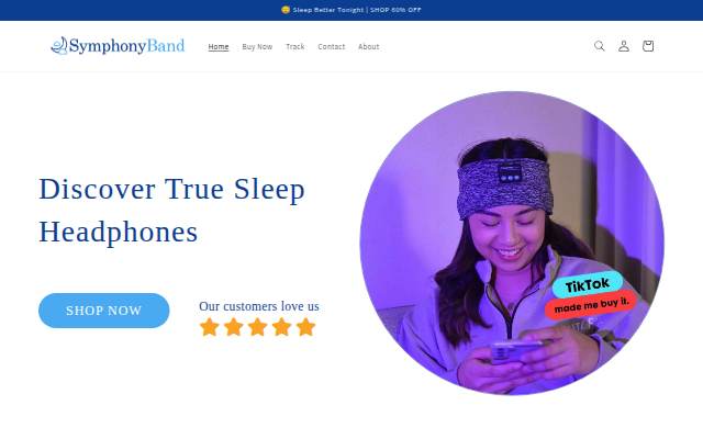 SymphonyBand storefront