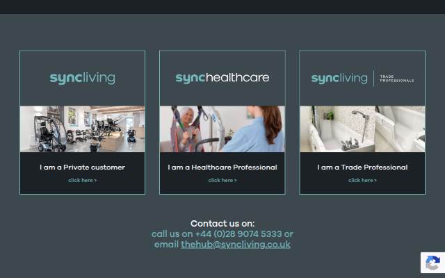 SYNC Living storefront