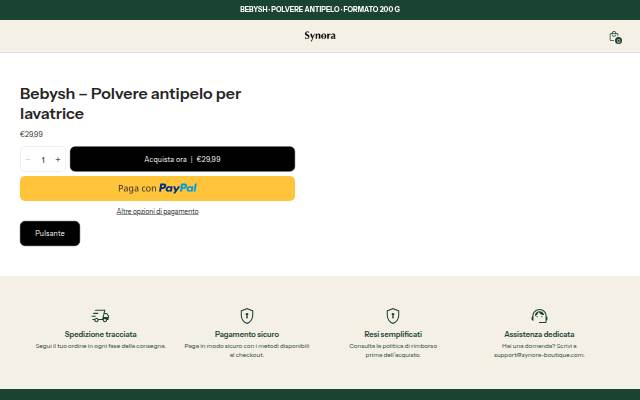 Synora storefront