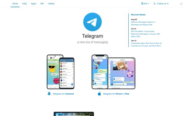 Telegram storefront