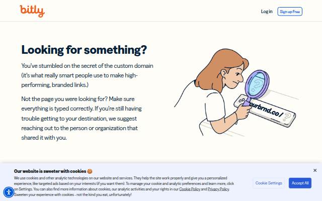 Bitly storefront