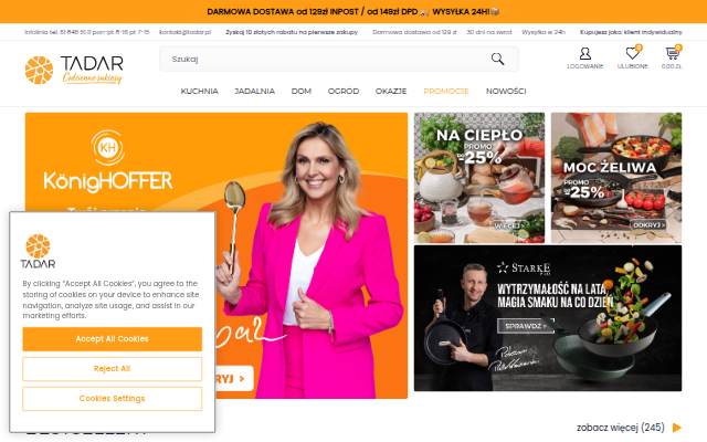 Tadar.pl - Codzienne sukcesy storefront