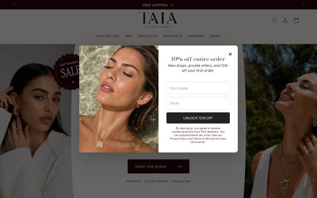 TAIA storefront