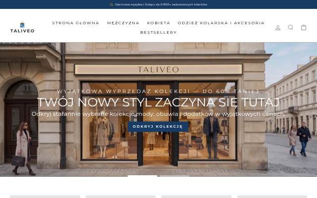 Taliveo storefront