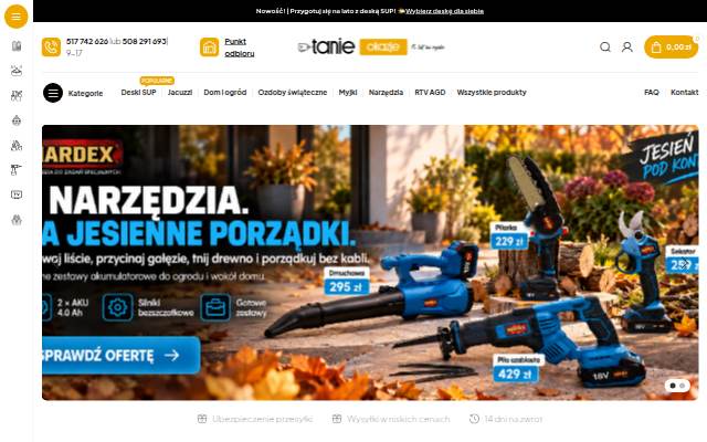 tanie-okazje.pl storefront