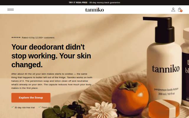 Tanniko storefront