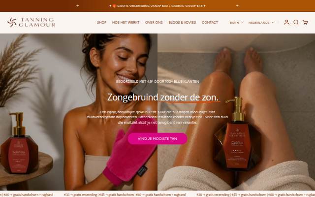 Montra da Tanning Glamour
