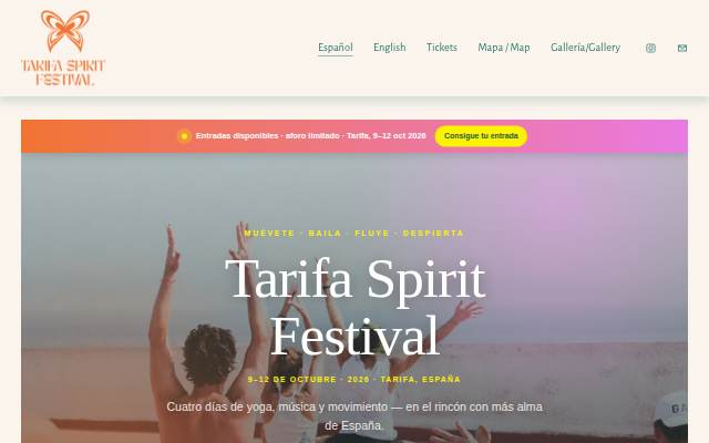 Tarifa Spirit Festival storefront