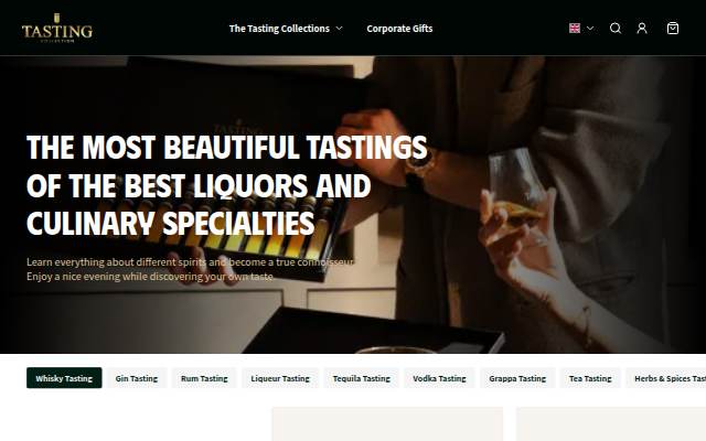 Tasting Collection, Tasting Gift Sets storefront