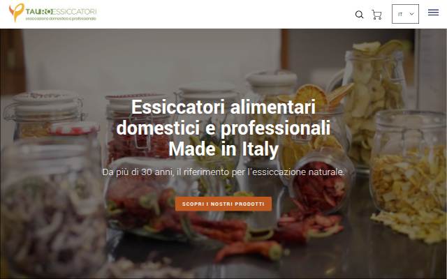 Tauro Essiccatori storefront