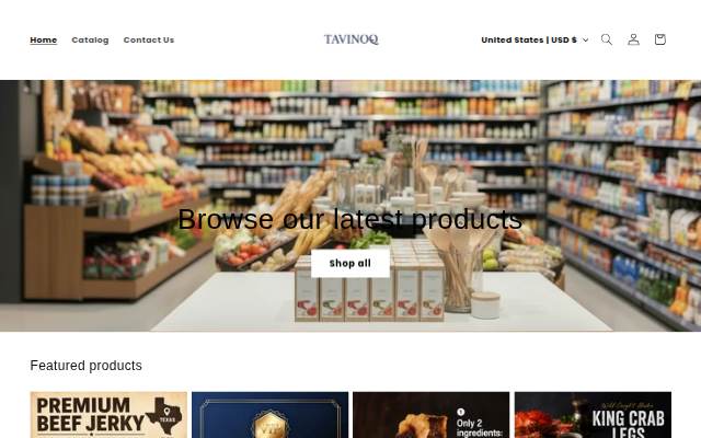 Tavinoq storefront