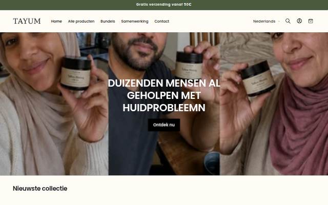 Tayum storefront
