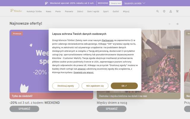 Tchibo storefront