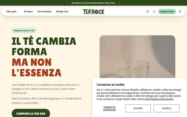 Startseite von tea-rock