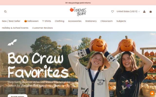 Teachersgram storefront