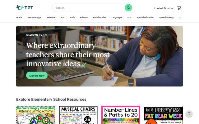 Teaching Resources &amp; Lesson Plans storefront