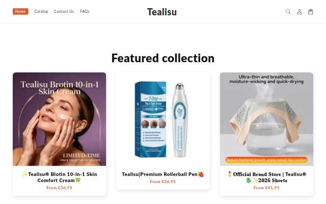Escaparate de Tealisu
