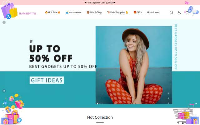 Teaminevitab storefront