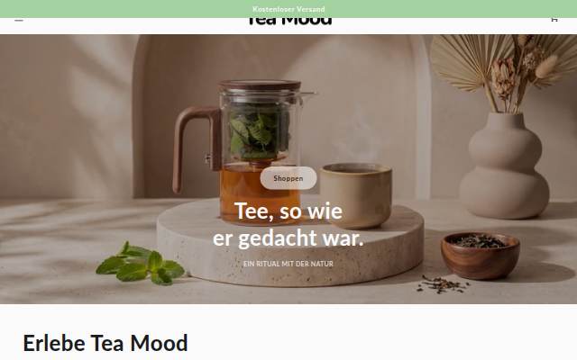 Tea Mood storefront