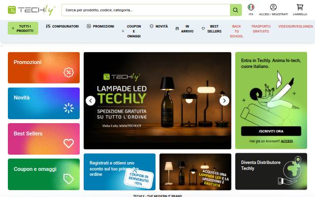 Supporti TV, Audio Video HDMI, Networking storefront