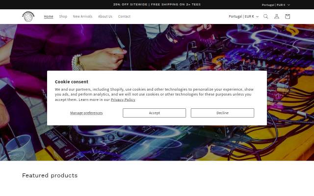 Techno Drip storefront