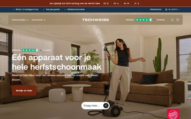 Techweise storefront