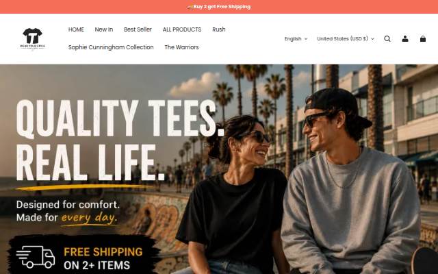 Teelabz storefront