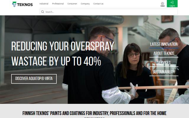Teknos storefront