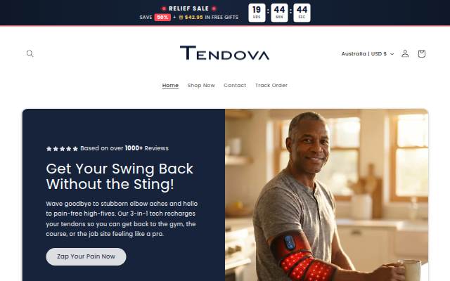 Tendova storefront